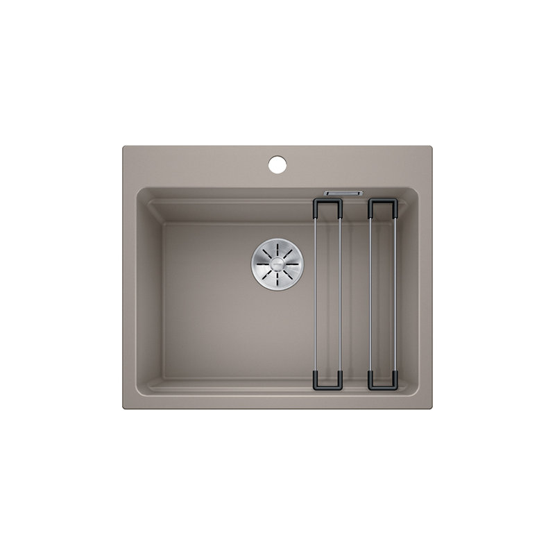 Etagon Single Bowl Inset Kitchen Sink, Tartufo