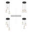 Luminaire suspendu conique à 3 lumières Layni