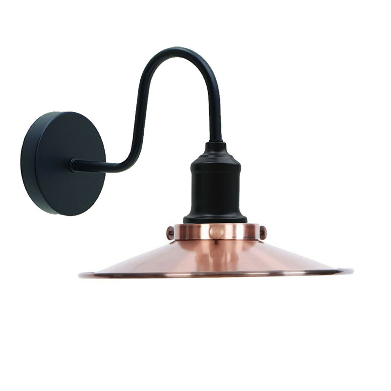 Southard 1-Light Wall Lamp with Arm, Copper
