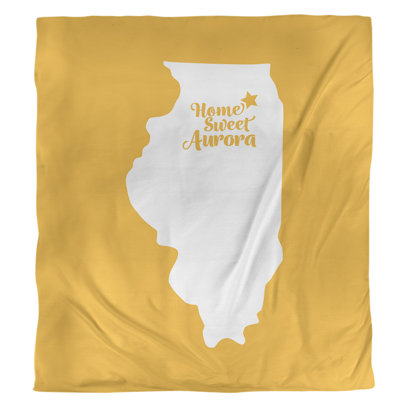 Housse de couette simple aurora Illinois