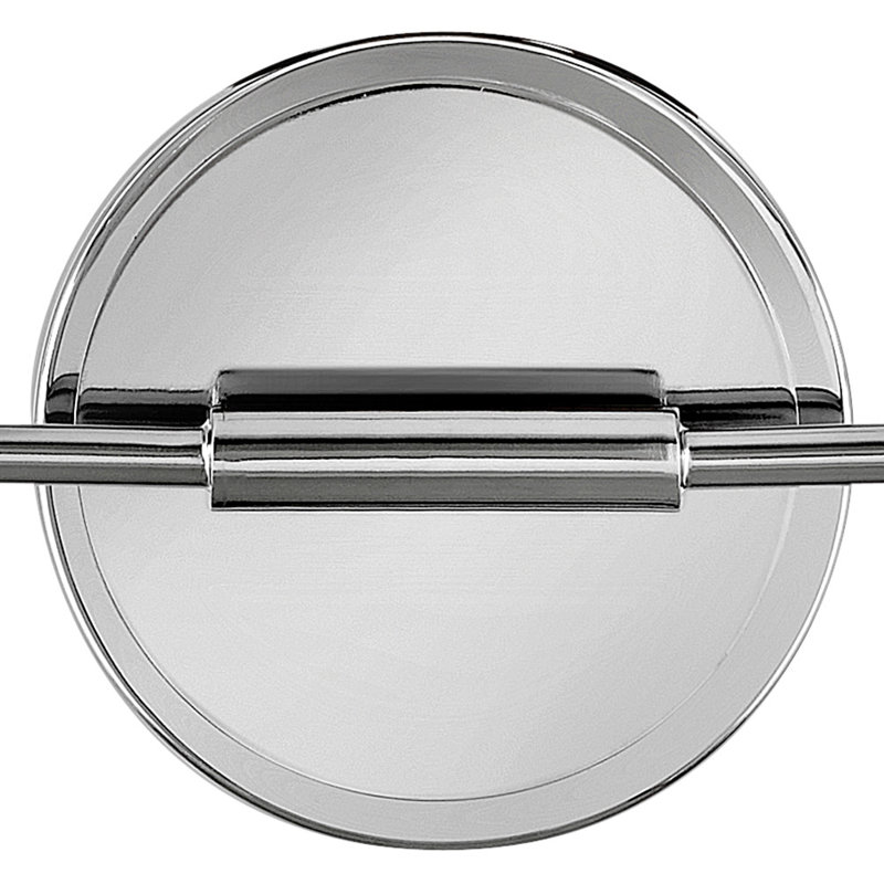 Chrome 2-Light Vanity with Etched Opal Glass Shades