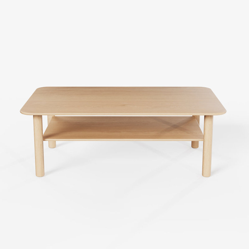 Port Rectangular Coffee Table, Oak