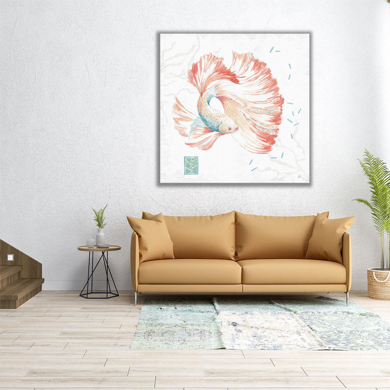 «Delicate Sea II», reproduction d'art sur toile, 24" H x 24" W