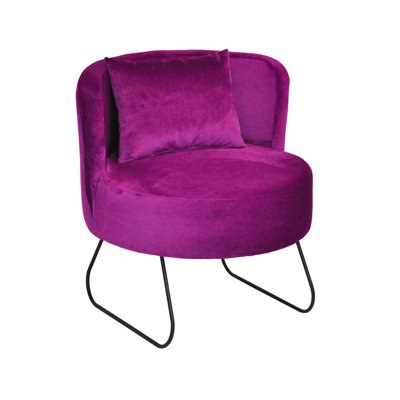 Loft Velvet Accent Chair