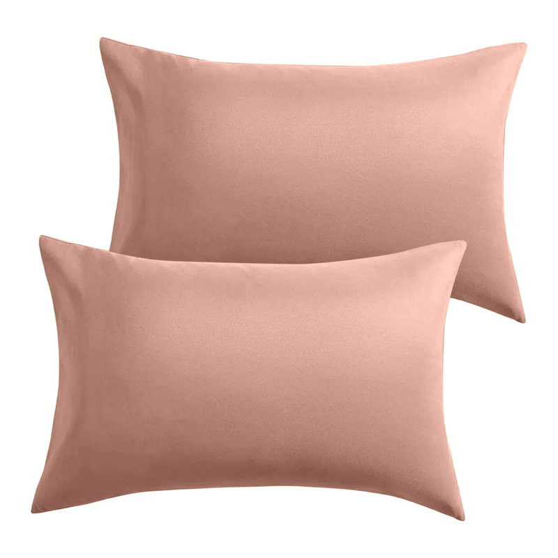Microfiber Machine Tufted - Set of 2, Peach
