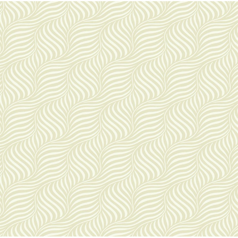 Leopold Geometric Wallpaper Double Roll, Pearl/White