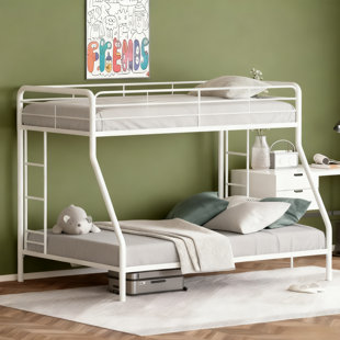 Bunk Bed with Built-in Ladder Included