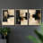 Abstract  Series  CXXI  -Set Of 3 Framed Giclee Prints -Ready to Hang-107251446-107251444