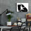 «Striking a Pose II» par Giuseppe Cristiano, art mural en verre acrylique-1238281359