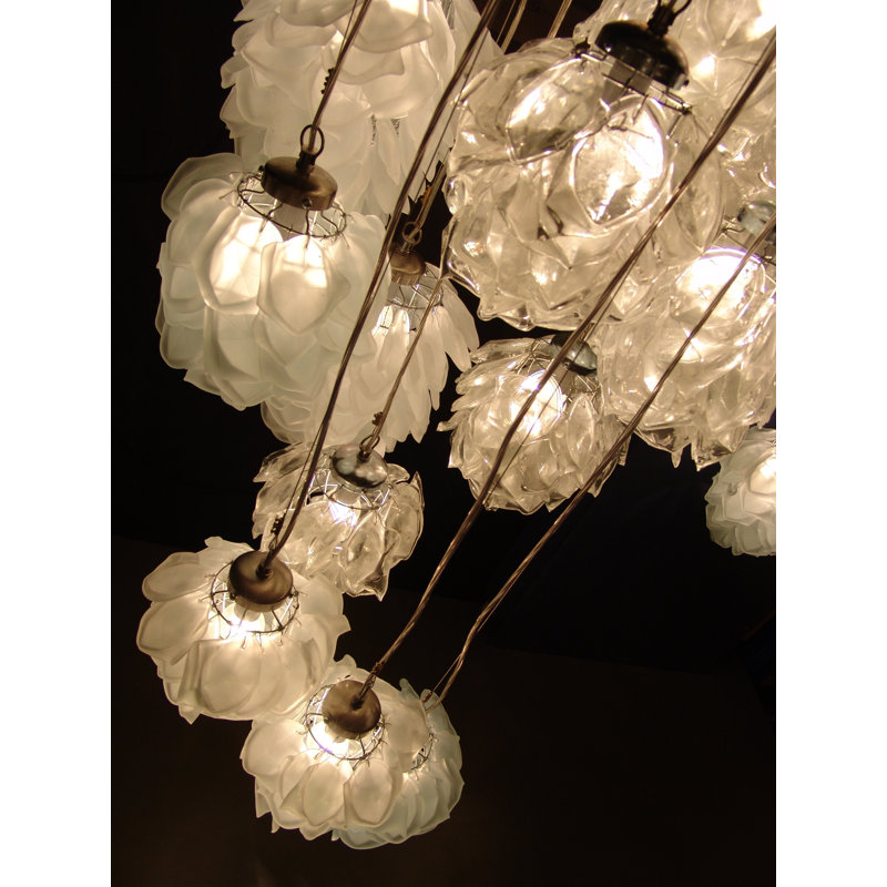 Egmont 1 - Light White Unique/Statement Pendant