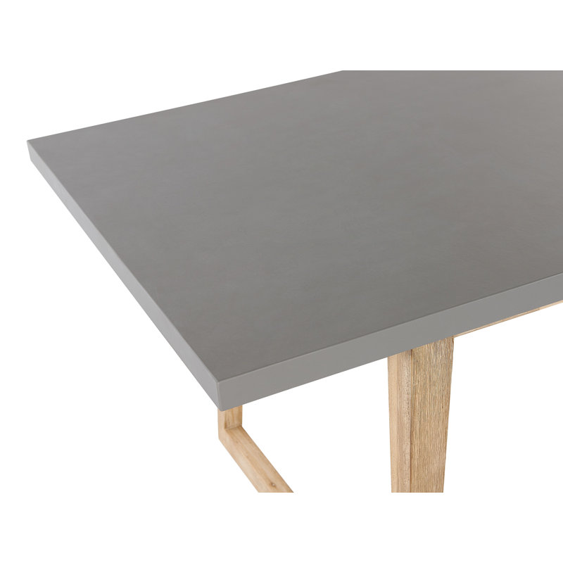 Dameyon Wooden/Cement Dining Table