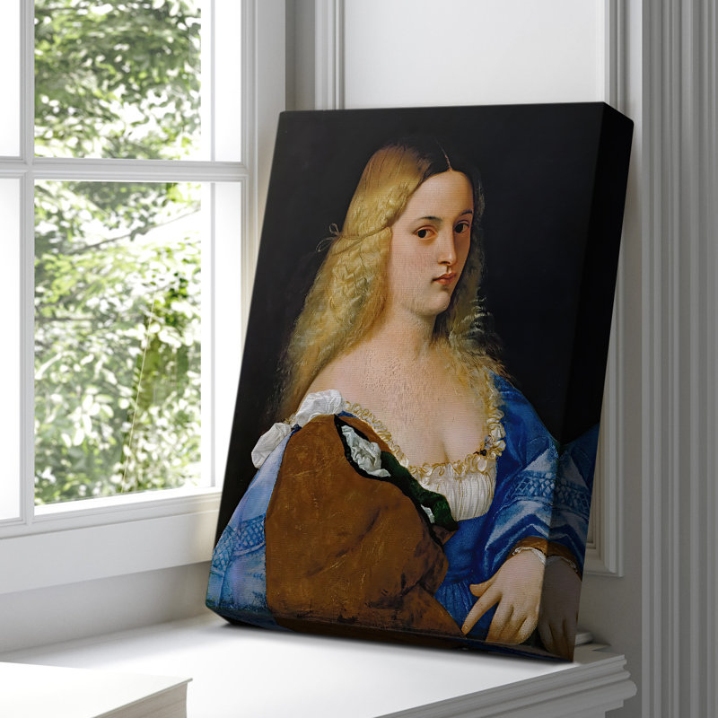 Violante - Toile tendue sur châssis par Titian, 12 x 18