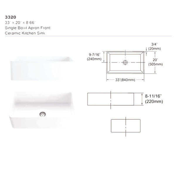 Dimensions du produit
