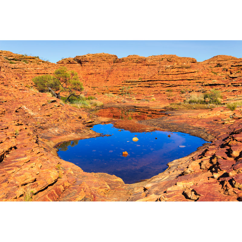 Kings Canyon Australia by Benedek - Wrapped Canvas Print, 30cm H x 46cm W x 3.8cm D