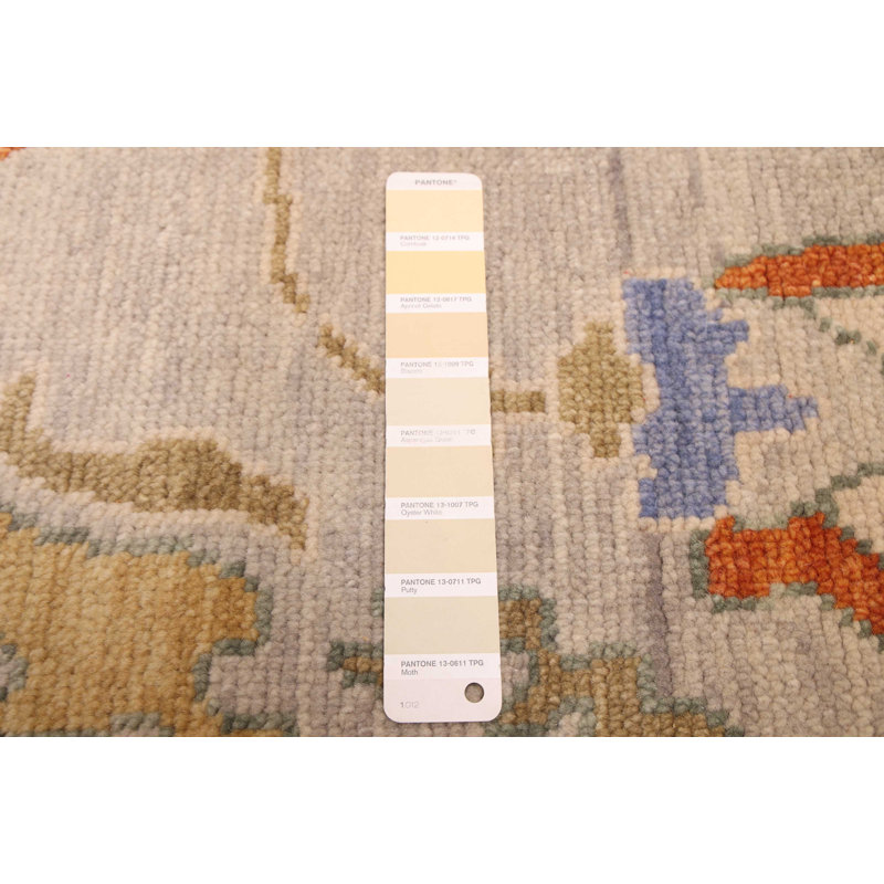 Modern Oushak Khaki Rug 7'10" x 10'0"