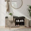 Banc de rangement beige à double couche, banc à chaussures avec coussin épaissi, banc d'entrée double, tablette réglable