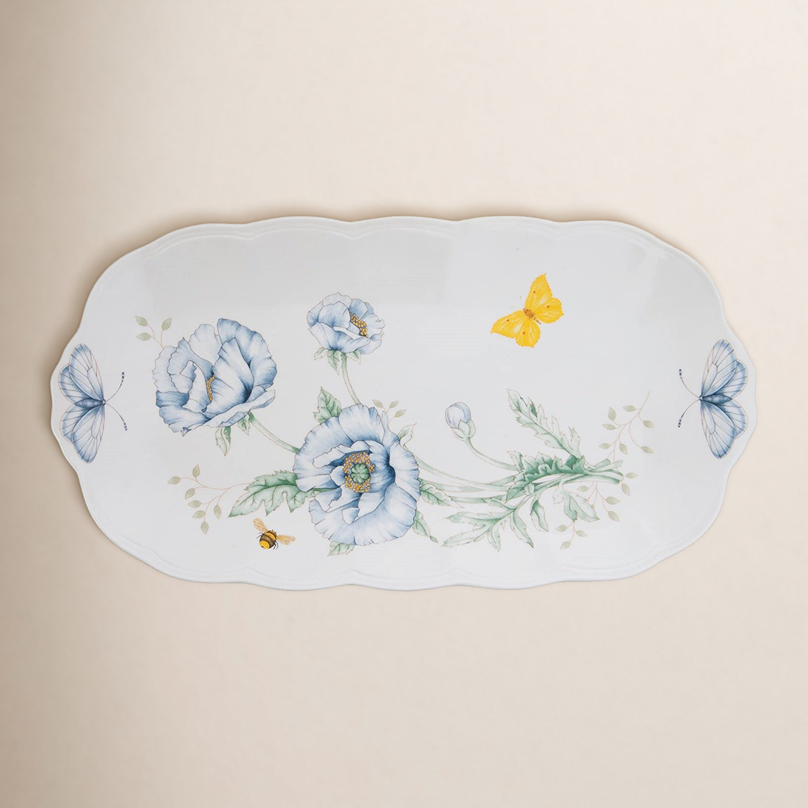 Lenox Butterfly Meadow Porcelain Tray