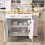 Îlot de cuisine polyvalent avec plusieurs options de rangement et fabrication durable