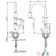 Ultra Faucets Stilleto Pull Down Touchless Kitchen Faucet
