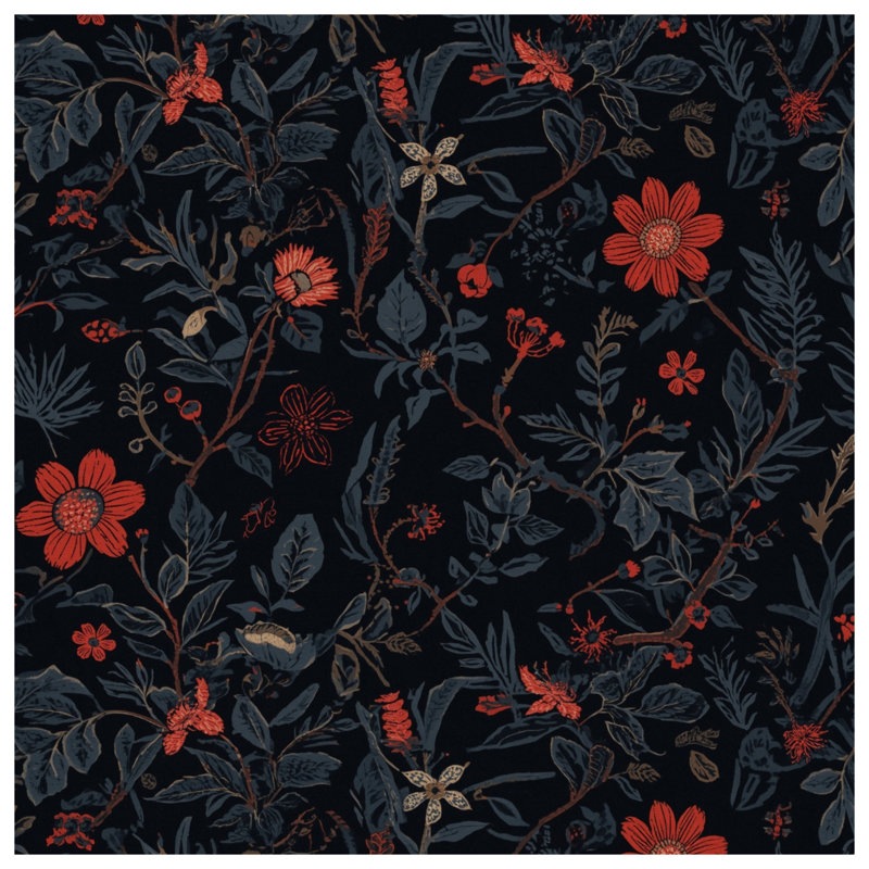 Couvre-lit matelassé à motif floral, Twin
