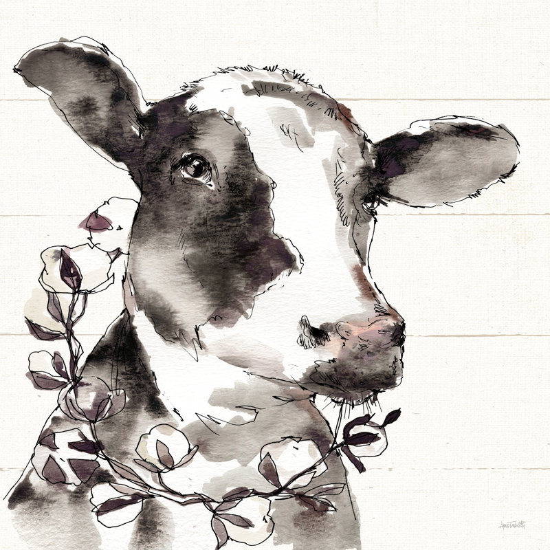 Country Life IV by Anne Tavoletti - Wrapped Canvas Painting, 51cm H x 51cm W 