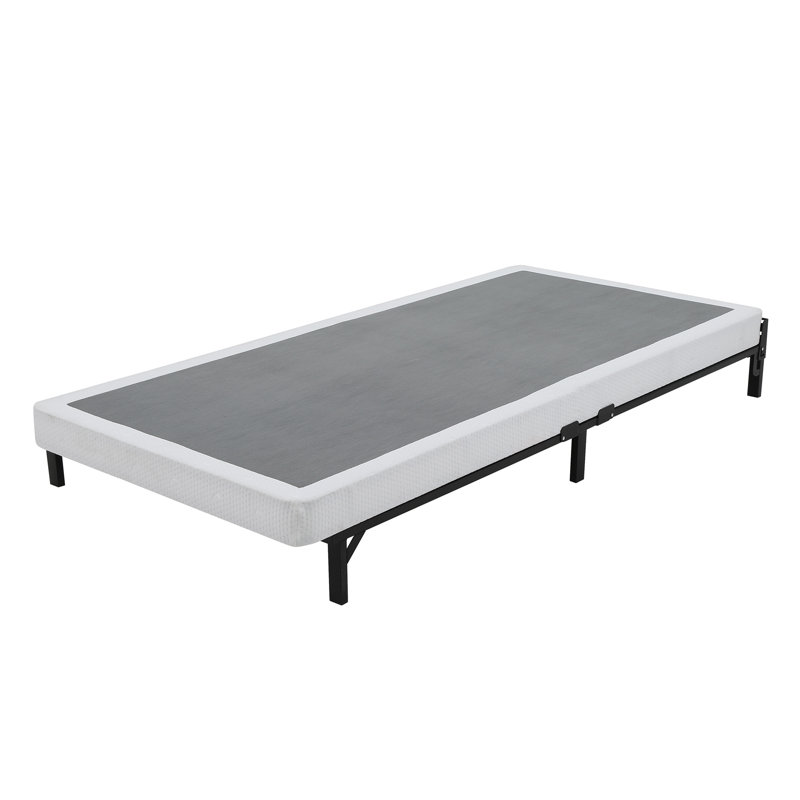 Sommier tapissier pliant en métal Belleview, Profil bas, Simple