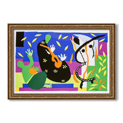 The Sorrows of the King (La Tristesse du Roi), 1952-Henri Matisse-Custom Framed Canvas