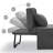 Evaliah Single 34'' Upholstered Convertible Sofa-1488295364