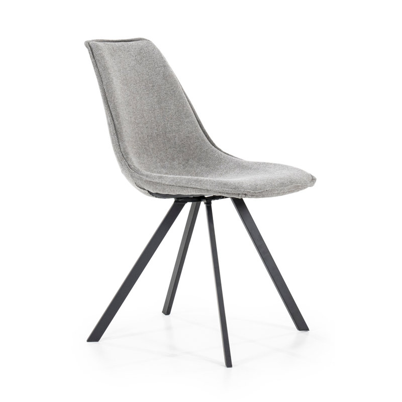 Upholstered Dining Chair, Gray