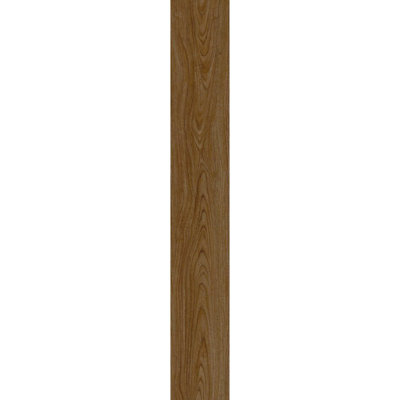Revêtement de sol en vinyle de luxe 7 x 48 x 8 mm 20 mil en chêne noyer