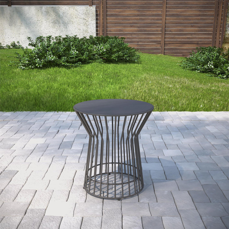 Roberta Powder Coated Steel Side Table