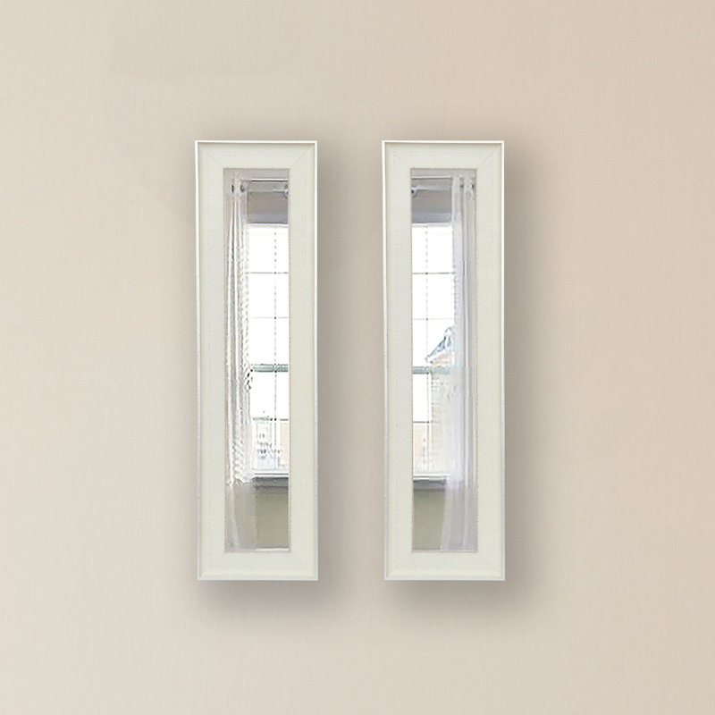 Ensemble de miroirs 2 pièces Truluck, H 37,5 po x l 13,5 po