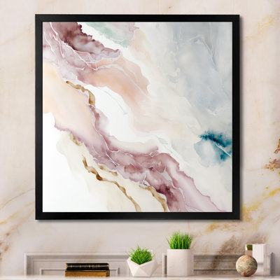 «Sudden Solitude In Elevated Blush III», reproduction sur toile