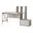 Theo Executive Desk with Power Outlet-827194386