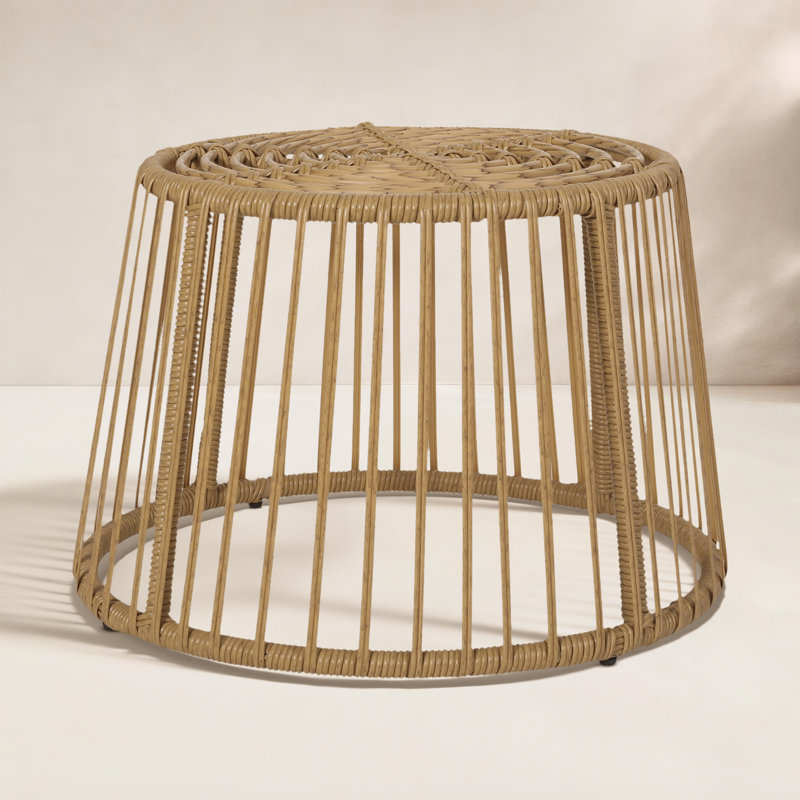 Table d'appoint en osier Fiona