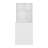 Folding Table, 4 Shelves, White