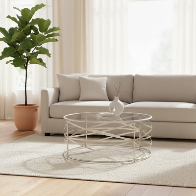 Smithey Drum Coffee Table
