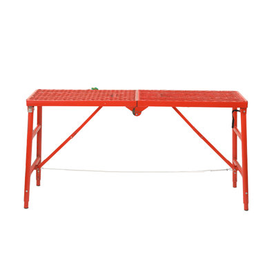 Scaffolding Platform Adjustable Work Platform With 771 Lb Duty Rating, 59.06x15.75 Inches, Portable Ladder Stool For Car Washing,repairing,painting