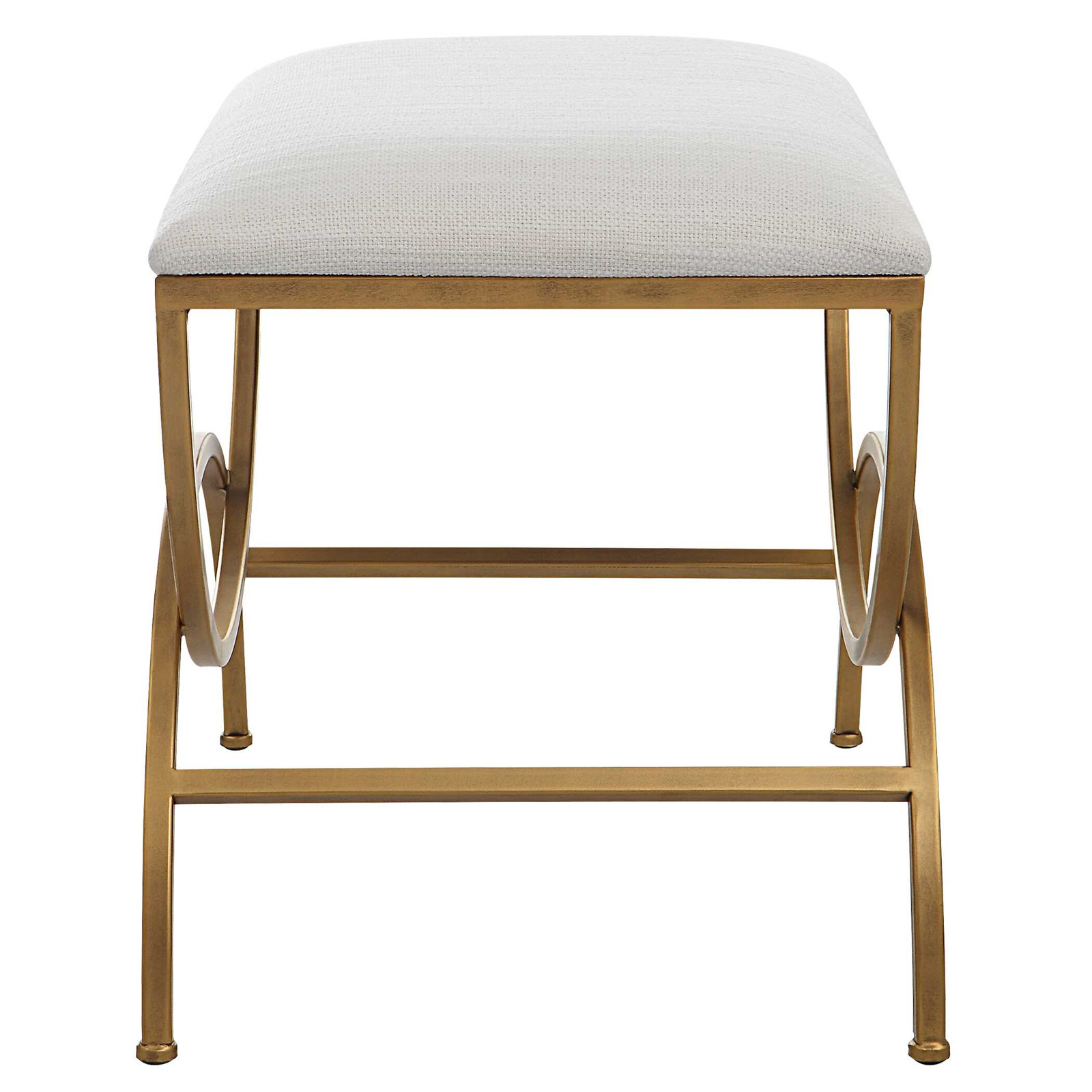 Fells Accent Stool, Off-White