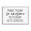 Giclée encadrée «Today So Awesome Hier» par Lux + Me Designs-759616222-759616223