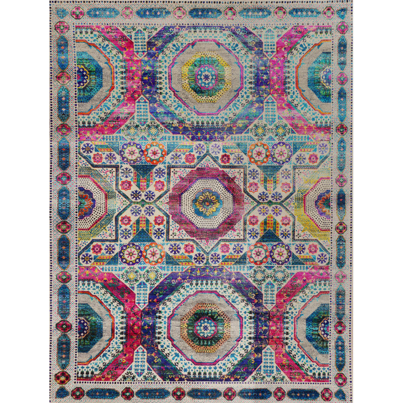 Hand Knotted Indoor Rug, Rectangle 8' x 10'