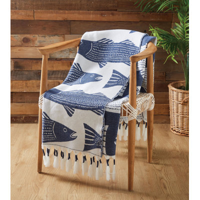Striper Woven Throw Blanket/Tapestry
