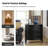 Arthelia 3-Piece Traditional Oak Solid Wood Bedroom Set-1142627153
