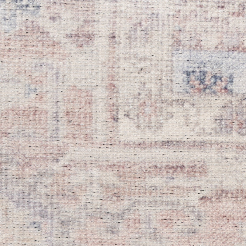 Hennings Machine Washable Vintage Area Rug, Rectangle 9' x 12'