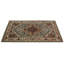 Canvello Hand Made Transitional Medallion Indo Tabriz Rug - 6'1'' X 9'1''