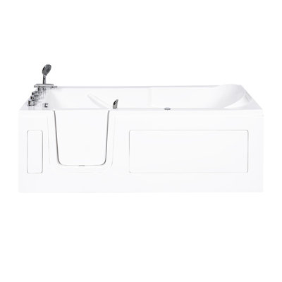 Abberton 1700mm x 760mm Freestanding Acrylic Bathtub