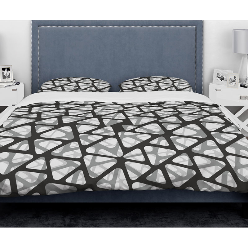 Ensemble de housse de couette designart, Housse simple + 1 taie décorative