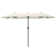 Aletse 156'' x 78'' Rectangular Market Umbrella