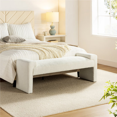 Arlesia Modern Upholstered Accent Bench