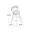 Tabouret de bar et de comptoir Berrin-318906755-318906767